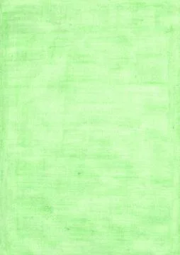 Mint green rectangle sheet of paper colored with pencil. Foto stock