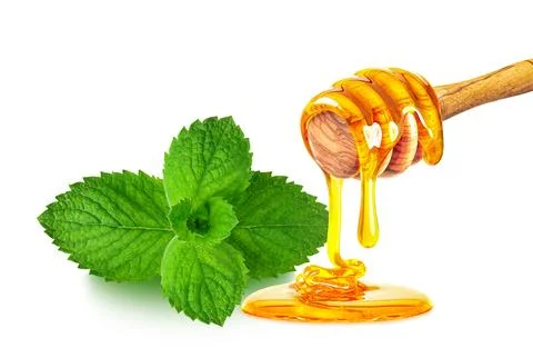 Mint honey Stock Photos