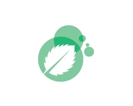 Mint leaves flat vector icon Stock Illustration