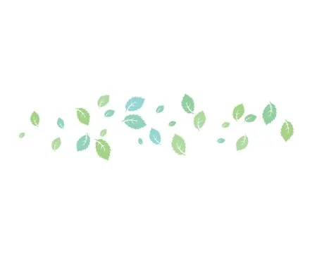 Mint leaves flat vector icon Stock Illustration
