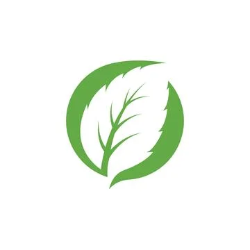 Mint leaves icons. Leaf vector illustration Illustrazione stock