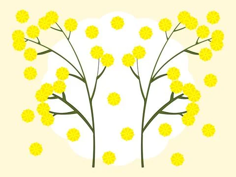 Mint Marigold Concept Illustration Stock Illustration
