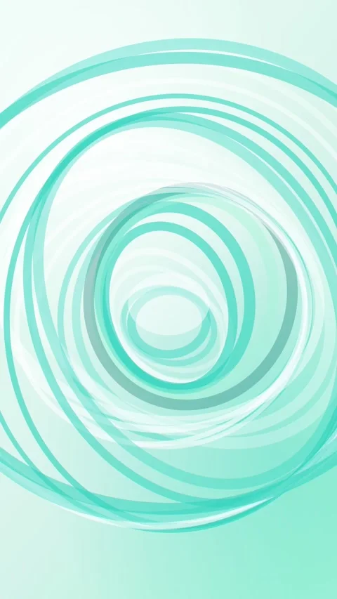 Mint Oil On Water Iridescence Vertical Seamless Loop Animated Background For Stock Footage 344007239