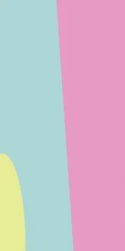 A mint panel and vivid pink field divide this clean vertical abstraction, a.. Ilustración de archivo