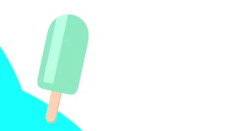 Mint Popsicle Simplicity Stock Footage 335638303