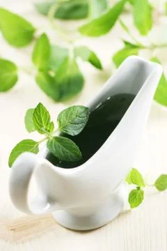 Mint Sauce Stock Photos