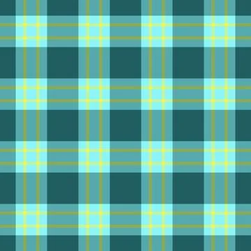 Mint seamless background textile, decorating tartan pattern vector. Refresh.. Stock Illustration