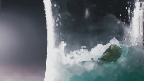 Mint shisha Stock Footage 77343204