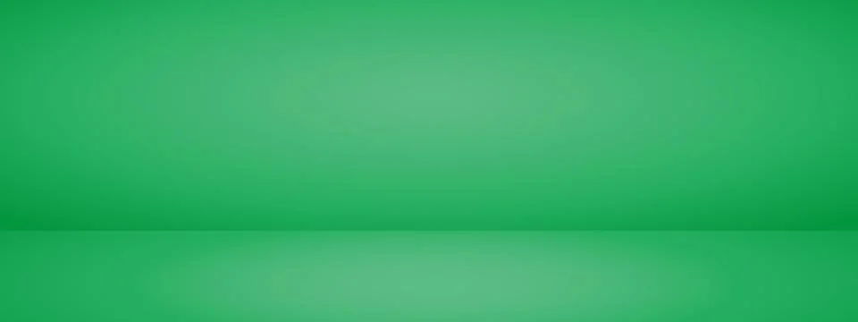 Mint studio room. Limbo light background. Abstract 3d bg with empty space f.. 库存插图