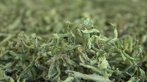 Mint tea and dried mints for colds in winter, Stock Footage 246632780