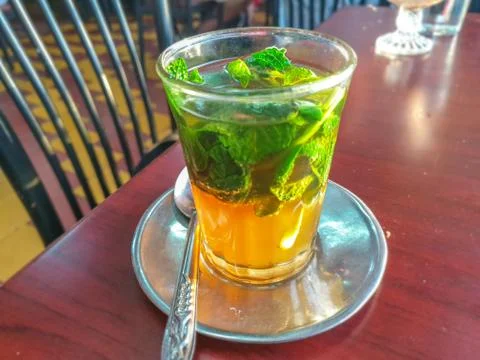 Mint Tea Marrakesh, Morocco Stock Photos