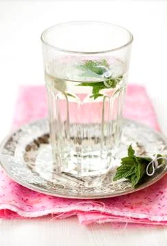 Mint tea Foto stock