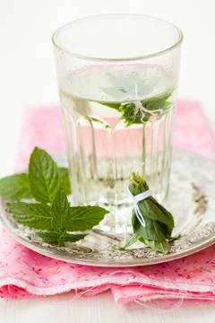 Mint tea Foto stock