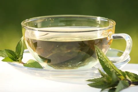 Mint tea Foto stock