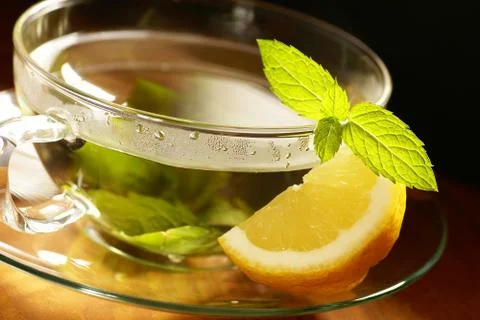 Mint tea Stock Photos