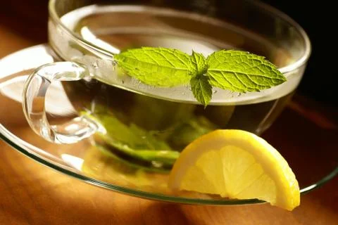 Mint tea Stock Photos