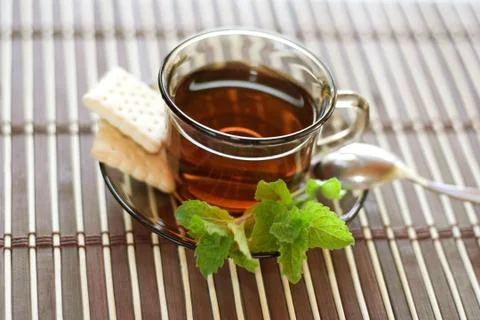 Mint tea 스톡 사진