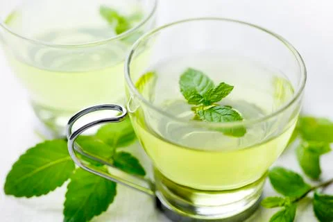 Mint tea Stock Photos