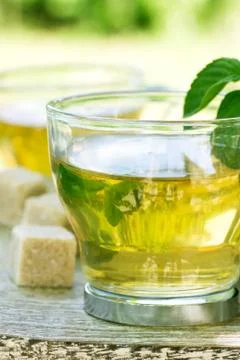 Mint tea Stock Photos