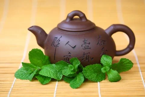 Mint tea Stock Photos