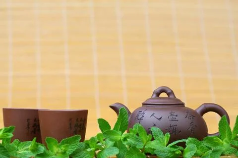 Mint tea Stock Photos