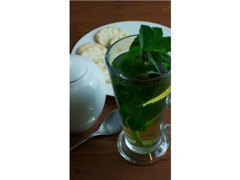 Mint tea Stock Photos