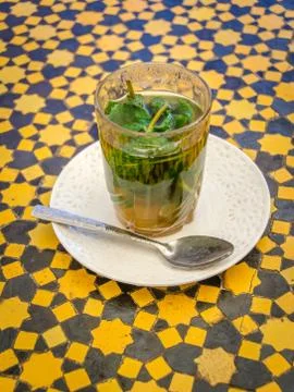 MInt thee in Morocco Stock Photos