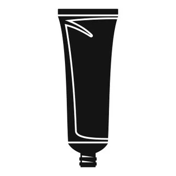 Mint toothpaste icon, simple style Illustrazione stock