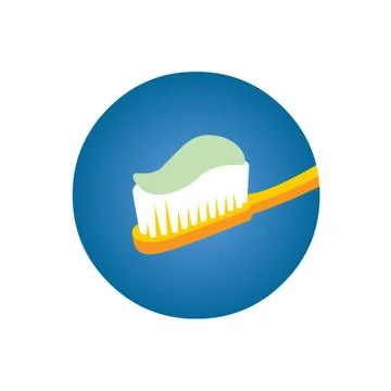 Mint toothpaste Stock Illustration