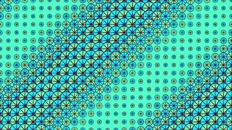 Mint Turquoise Diagonal Pop Art Loop Stock Footage 342584766