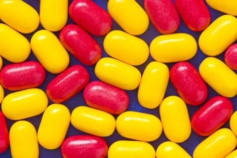 Mints of different flavors Stock Photos