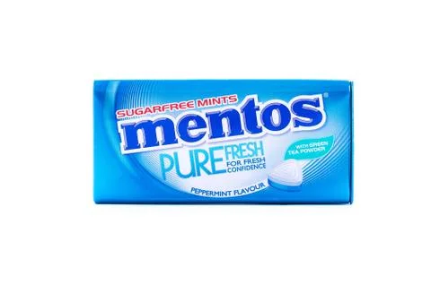 Mints Mentos for pure Stock Photos