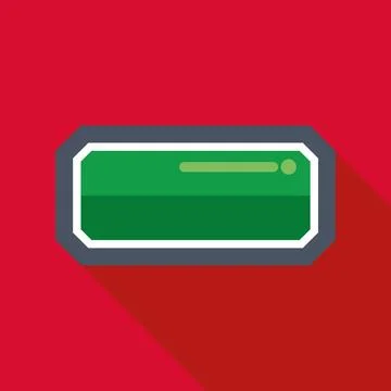 Minus button displaying a negative sign for user interface design Stock Illustration