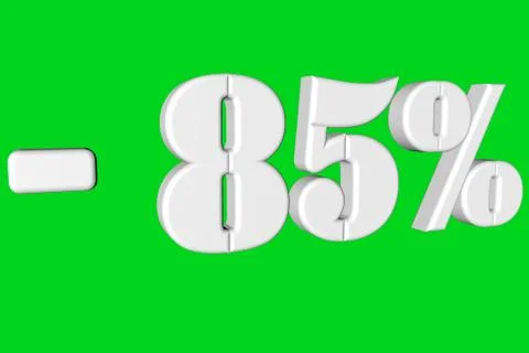 Minus eighty five percent イラスト素材