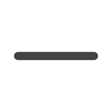 Minus icon vector image. Stock Illustration