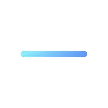Minus pixel perfect flat gradient color ui icon Illustrazione stock