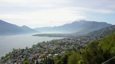 Minusio locarno Stock Footage 74884269