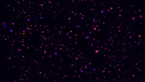 Minute video background, screensaver, many  particles Stock Footage 264347963