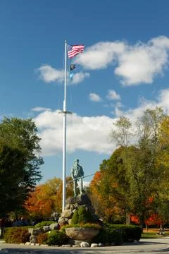 Minuteman Statue Stock Photos