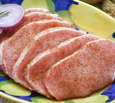 Minutensteaks Stock Photos