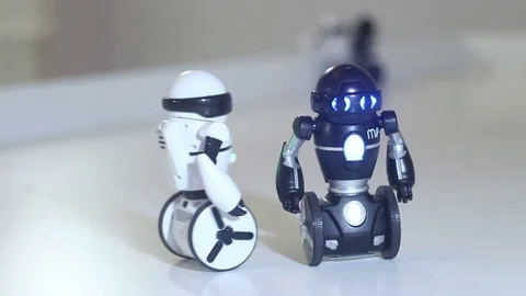 Mip robot is in standby mode Stock-Footage 81786659