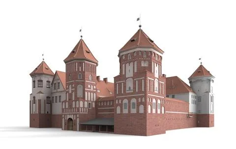 Mir Castle 3D Model