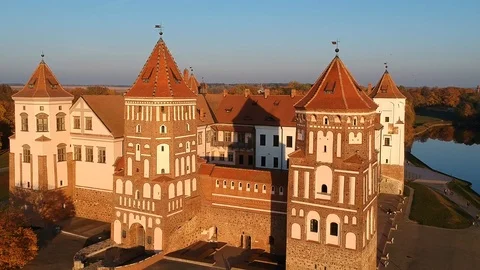 Mir Castle Belarus 動画素材 103170656