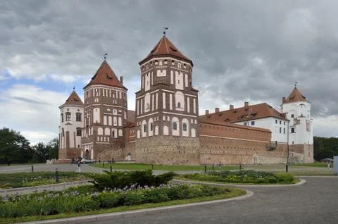The Mir Castle Stock Photos