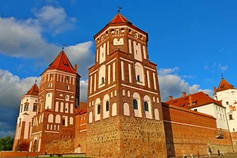 Mir Castle Foto stock