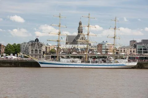The Mir at the quay Stock Photos