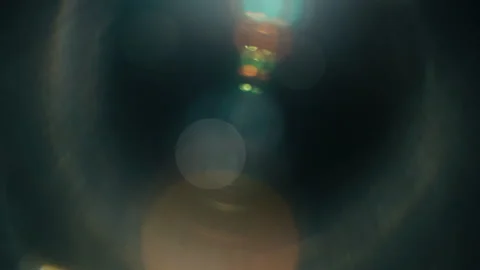 Mir Soviet Glass Flare  Stock Footage 314922692