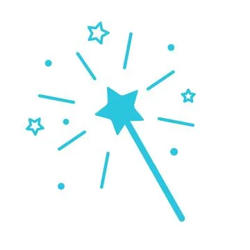 Miracle icon. Isolated on white background. From blue icon set. Stock Illustration
