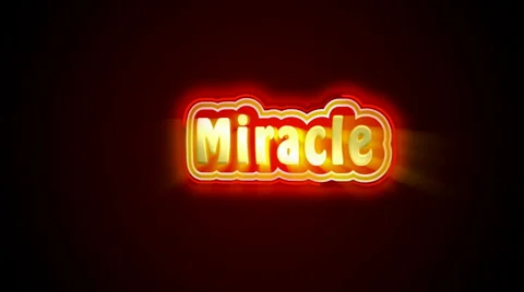 Miracle Label 스톡 동영상 1184575