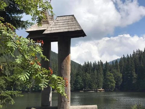 Miracle lake Stock Photos